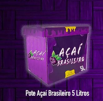 Pote de 5L de Açaí